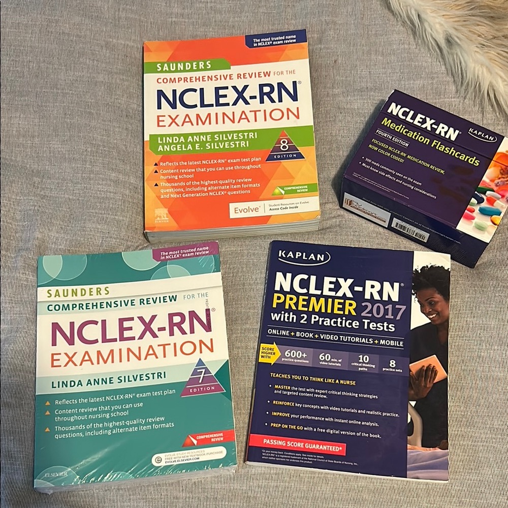 NCLEX-RN Exam Prep Books and Flashcards